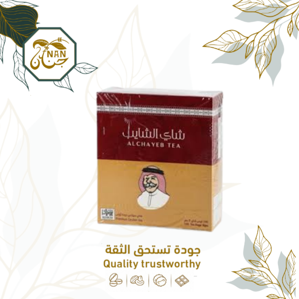 شاي الشايب 100 كيس